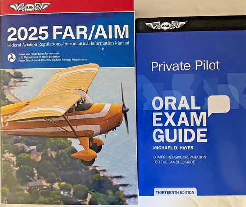 ASA 2025 Private Pilot Bundle Kit: FAR/AIM, Oral Exam, FAA Handbooks, ACS, Log - Picture 6 of 13