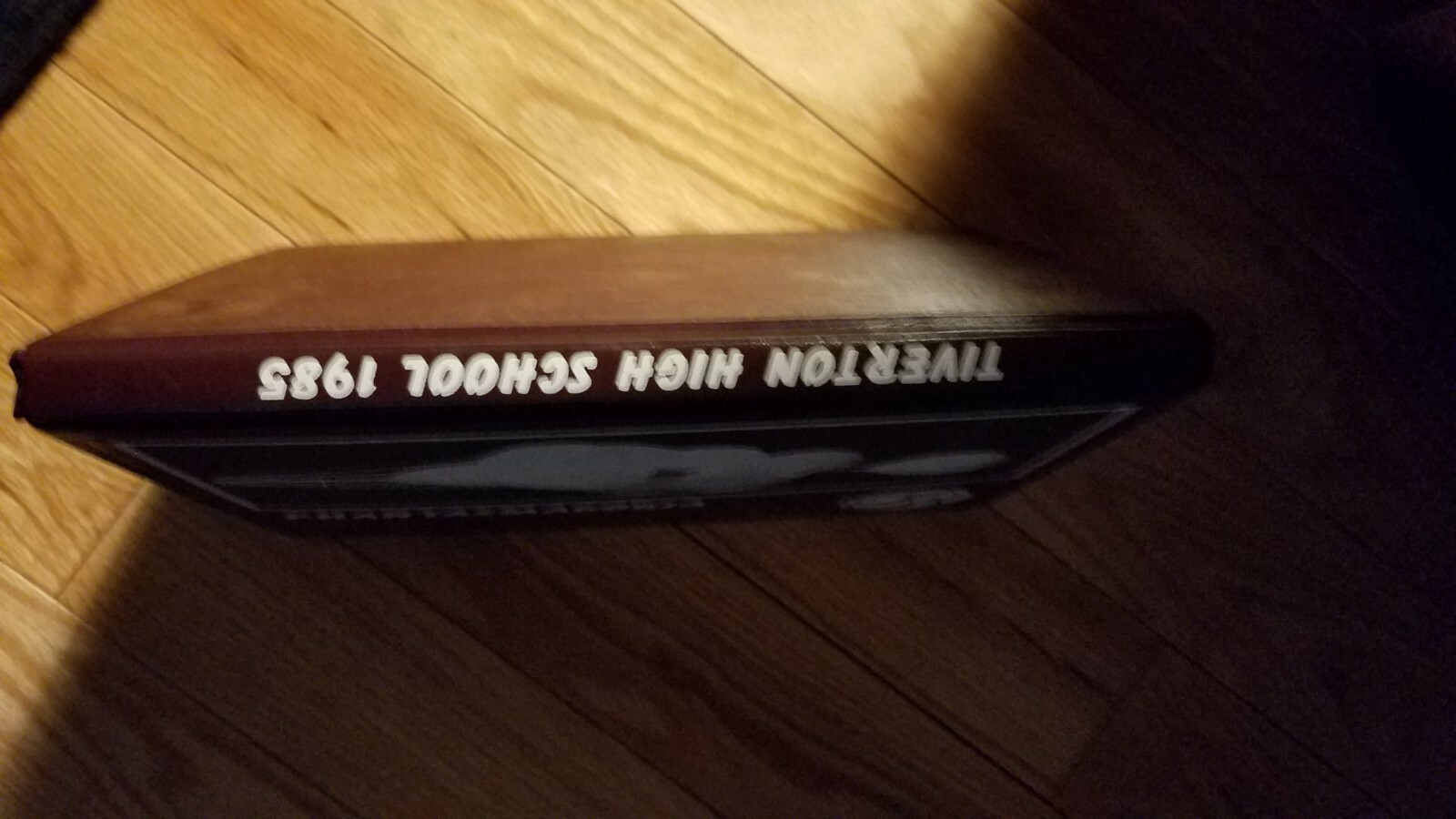 1985 Tiverton High School, Tiverton,  Rhode Island Yearbook with related pencils