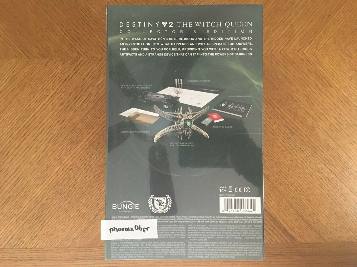 入園入学祝い 【未開封】Destiny 2 漆黒の女王Collector's Edition PC