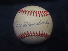 Ray Dandridge Autographed Official National League (White) Baseball - JSA Cert
