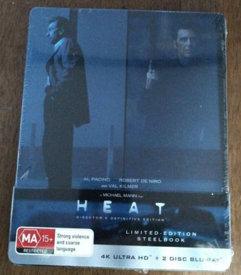 HEAT Steelbook Ver North American Edition 4K ULTRA HD Blu-ray