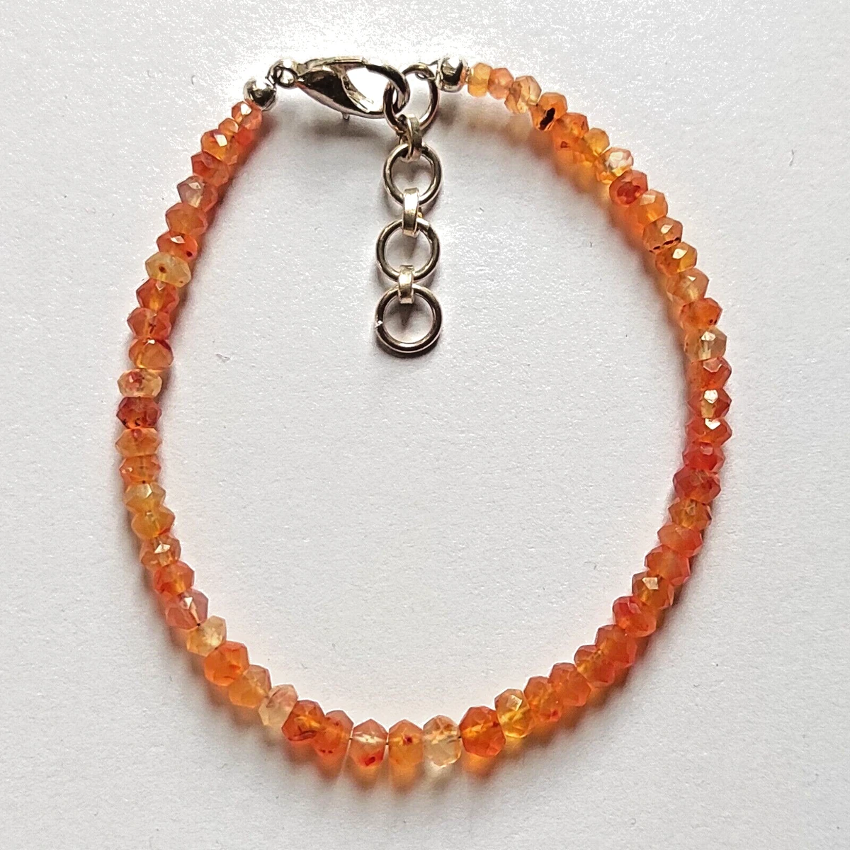 Carnelian bead deals bracelet