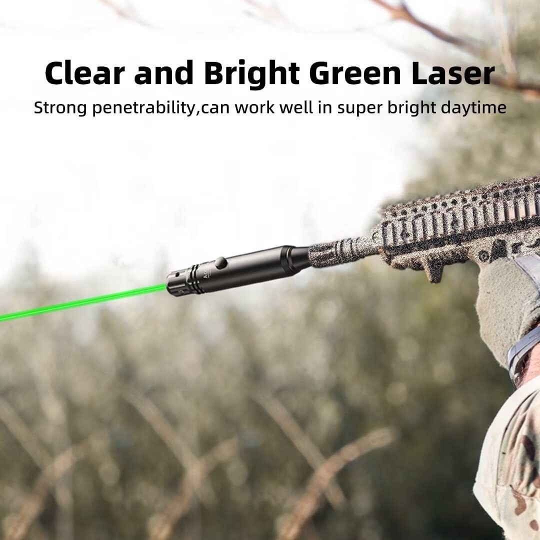 EZshoot Bore Sight Kit w/Big Button Switch Green Laser Bore Sighter for 9pc kit eBay