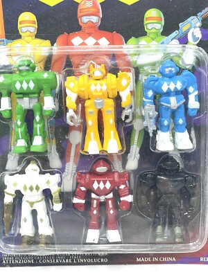 1990# SOMA MINI SET SONIC RANGER POWER RANGERS ROBOCOP KO CLONE