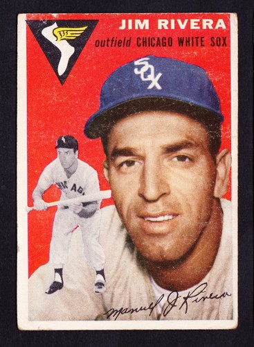 1954 Topps #34 Jim Rivera White Sox