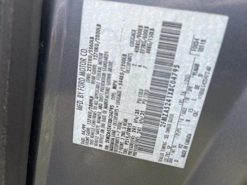 Motor de arranque compatible con 96-03 WINDSTAR 1340601 Foto 4 de 4