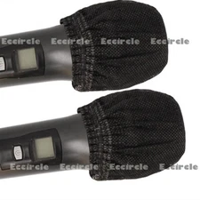 200 Pcs Disposable Sanitary Microphone Cover Karaoke Blue Yeti USB Mic non-woven