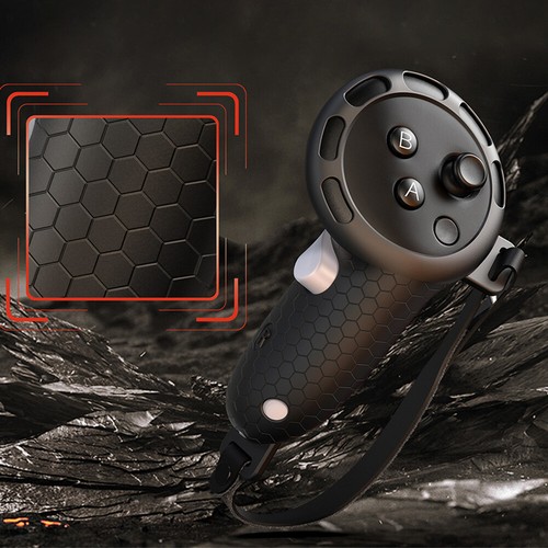 Silicone Controller Extended Grips Cover Non-Slip for Meta Quest 3S/Quest 3 - Zdjęcie 5 z 9
