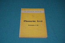 The Shenker Method PHONETIC TEXT Lessons 1-25 Shenker Institute 1970