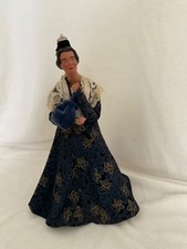 L@@K! Vintage One of a kind hand-painted  heavy ceramic? Doll Made in France