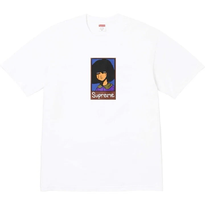 TEE SHIRT BLANC EMO SUPRÊME TAILLE : XL FW24 SEMAINE 1 100% AUTHENTIQUE
