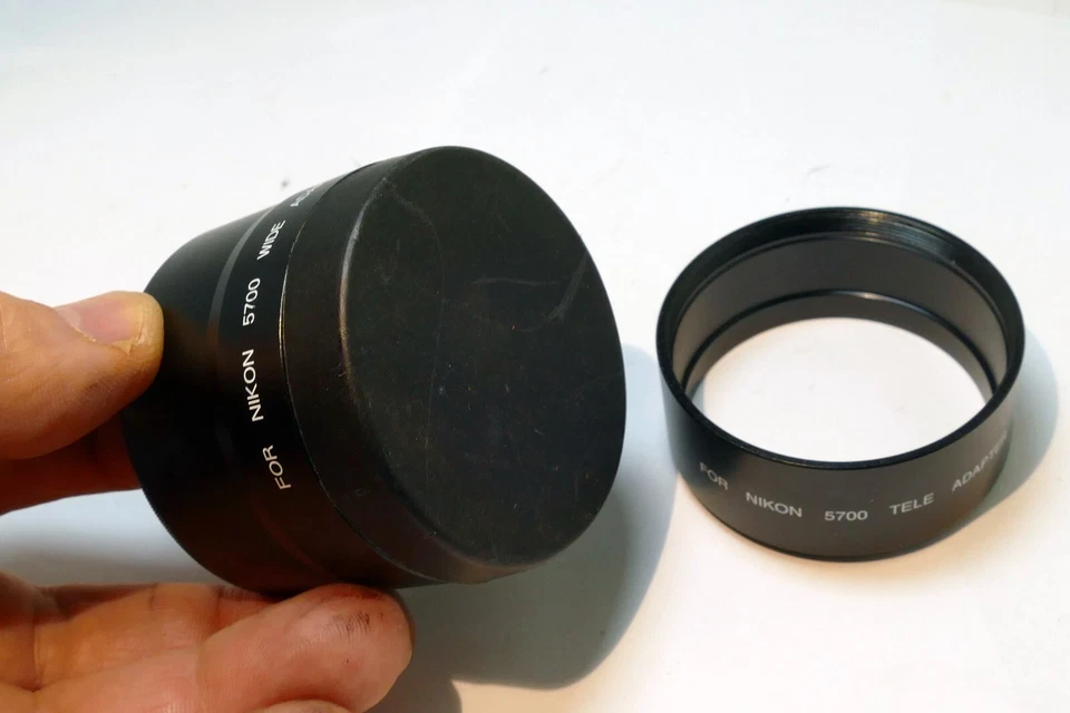 Ring Lens Adapter Coolpix 5700 wide angle and Telephoto set from 54mm to 52mm - Image 3 of 4