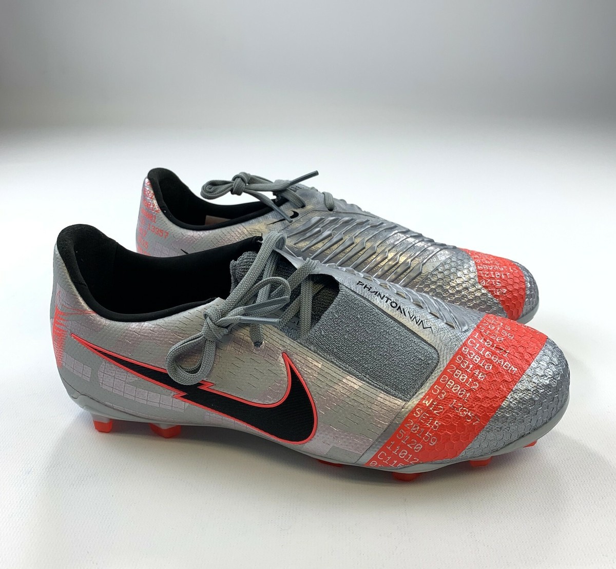 【a】 Nike Phantom Venom Elite FG ACC Soccer Cleats Grey Size 6Y AO0401