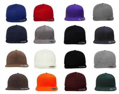 Yupoong Flexfit Snapback Mütze Cap 6089M Strapazierfähige Klassische Streetware