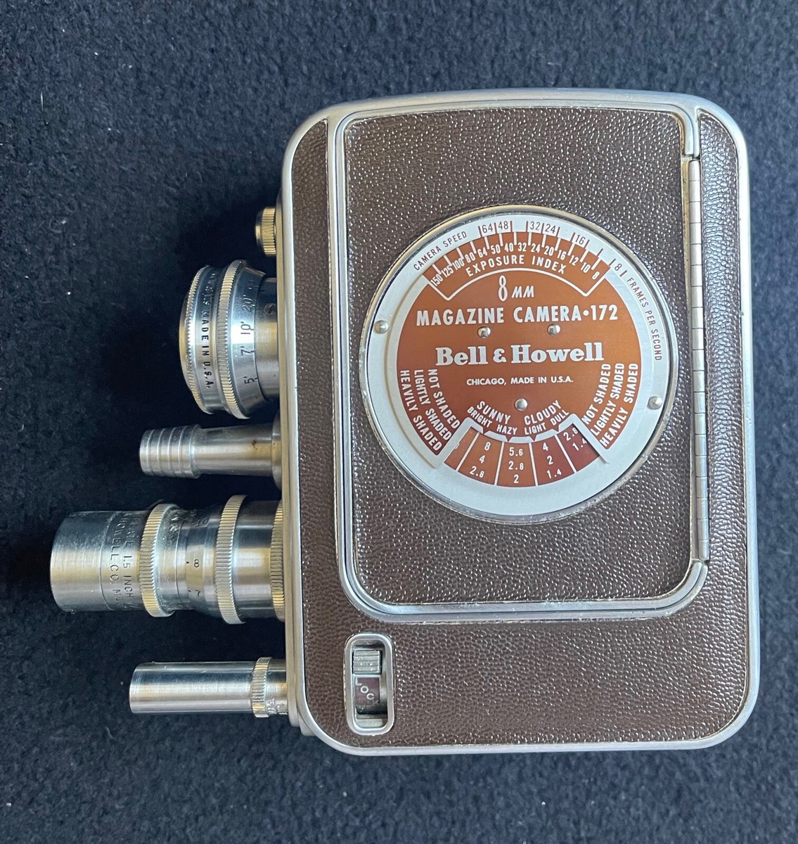 Bell & Howell Vintage 8mm Magazine Camera 172 | eBay