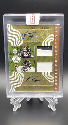 2021 Illusions Travis Etienne Jr. / Najee Harris Rookie RC Dual Patch Auto 1/99
