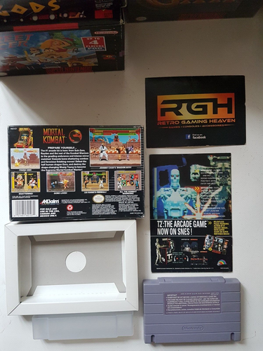 MORTAL KOMBAT 1 + 2 SUPER NINTENDO USA SNES GAMES VERY GOOD CON - Picture 8 of 16