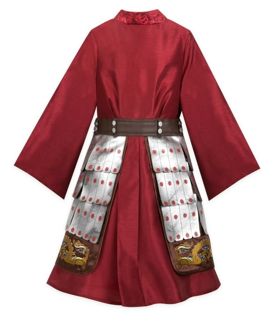Disney Store MULAN DELUXE COSTUME LIVE ACTION FILM Warrior