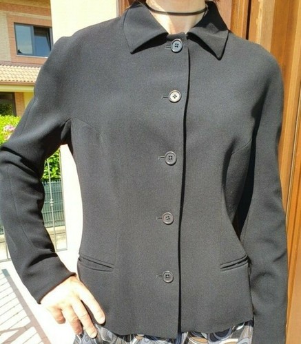 Giacca elegante Lawrence/Steele con Alberto Aspesi nera tg s come nuova - Foto 9 di 9