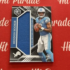 2023 Limited Unlimited Potential Silver Hendon Hooker RC ROOKIE JERSEY /99