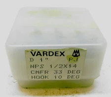 Vargus 1/2" NPS 1" D Chaser Set Projection