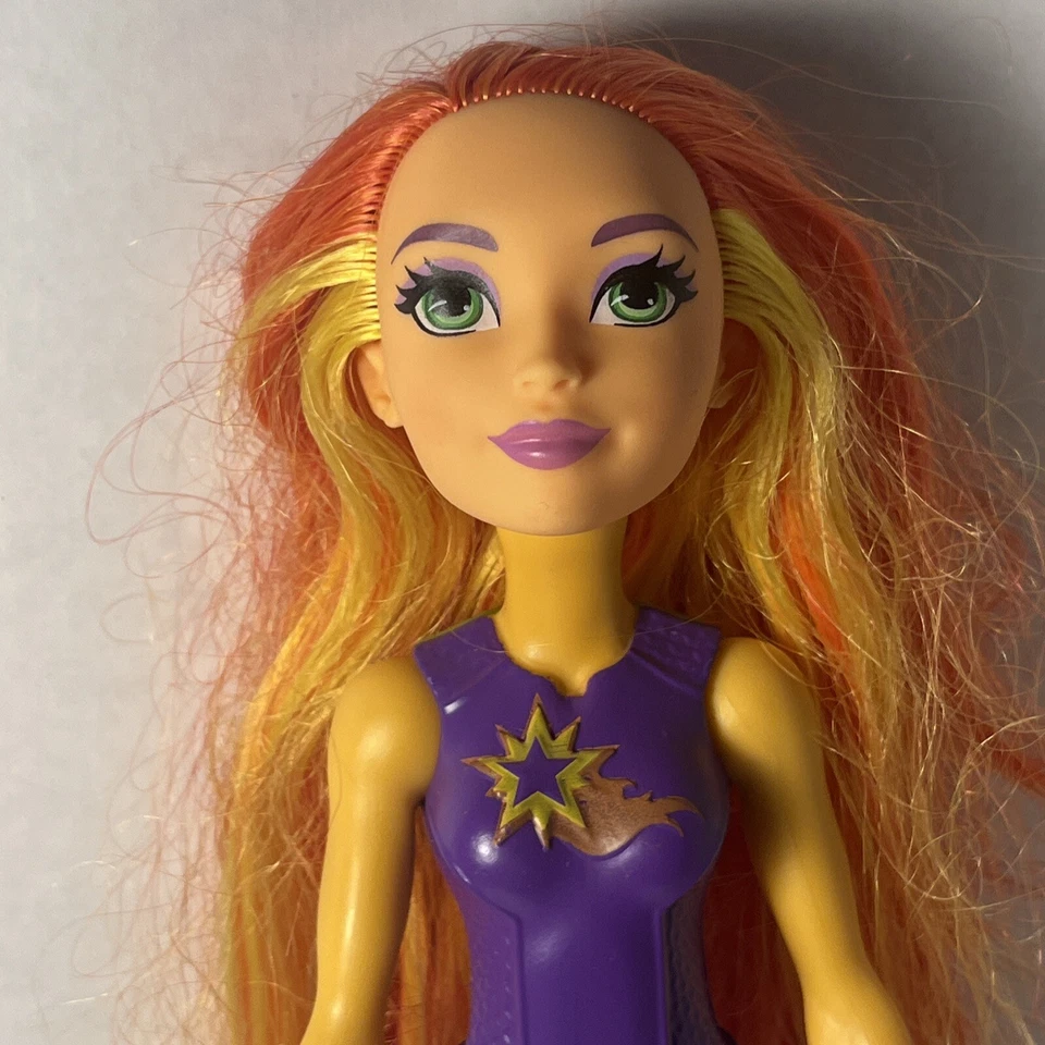 Figura de acción DC Super Hero Girls Starfire 12" articulada DC Comics Mattel 2015 Foto 2 de 4