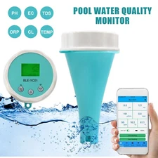 Digital 6 in 1 Water Quality Monitor PH/EC/CL/TDS /ORP/Temp Tester Bluetooth APP