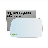 Glas RüCkspiegel Verchromt Seite Sx-Guidatore FüR Volkswagen Polo (6N1) . D