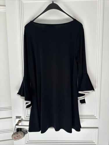 Alfani L schwarzes Long Swing Top - TOP ZUSTAND - Bild 3 von 8