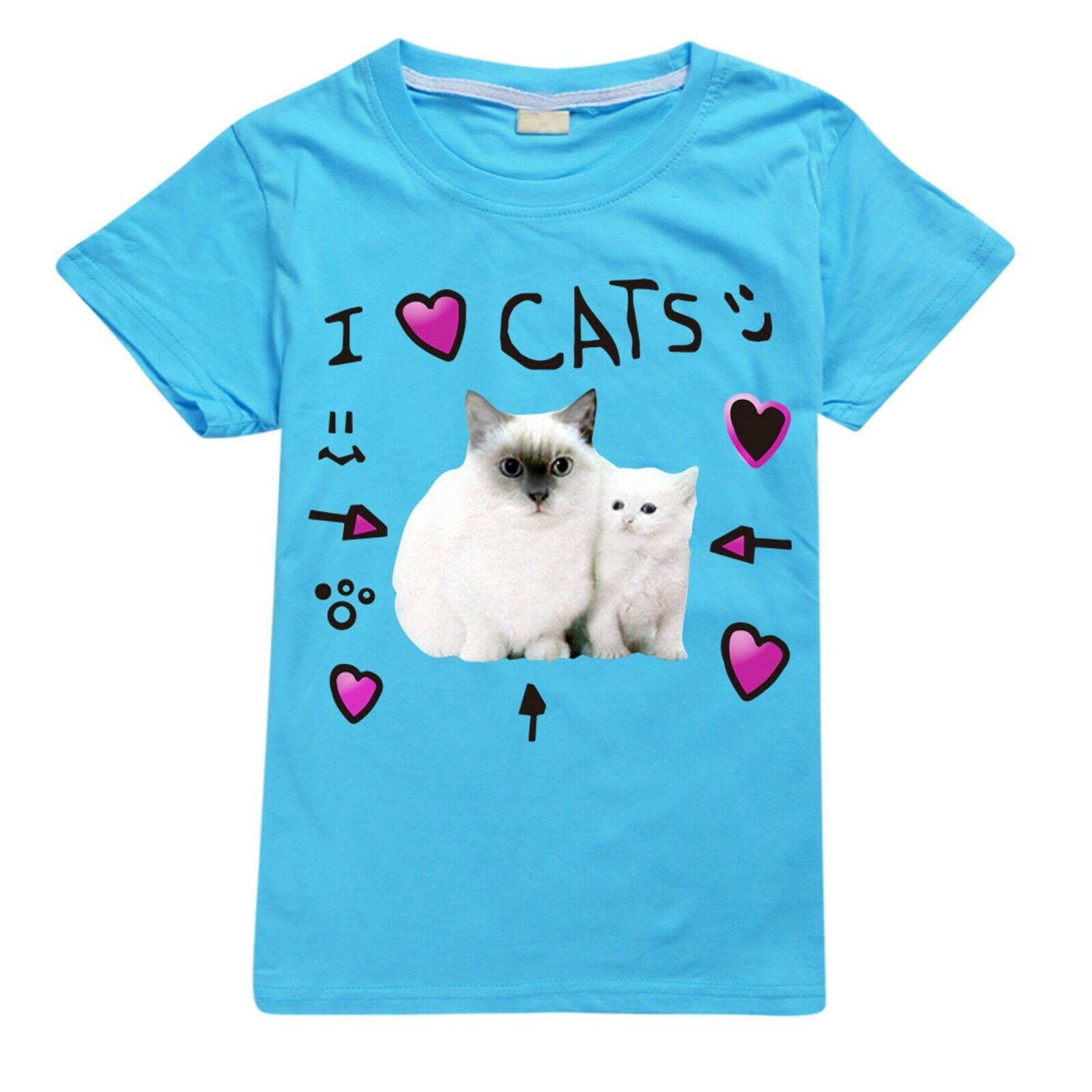 T-shirt Cat Denis Roblox Clothing, T-shirt, love, game png