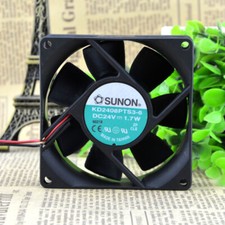 SUNON KD2408PTS3-6 DC24V 8025 8cm Industrial Cooling Fan