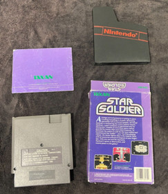 Star Soldier Nintendo NES Game with Original Box and Instruction Manual - CIB