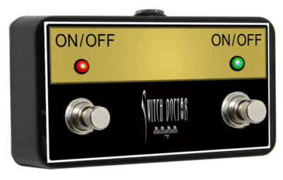 Switch Doctor - Custom Footswitch with LEDs for Marshall JCM 800