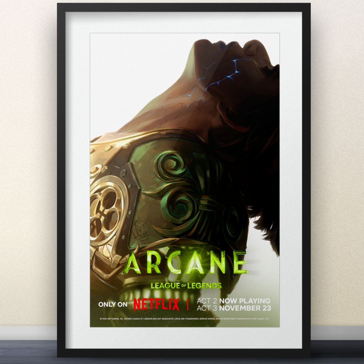 Sevika Arcane Poster 11x17 - League Of Legends gaming videogames