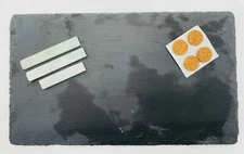 NEW Brooklyn Slate Company Cutting Board Trivet Cheese Board W/ Soapstone Pencil