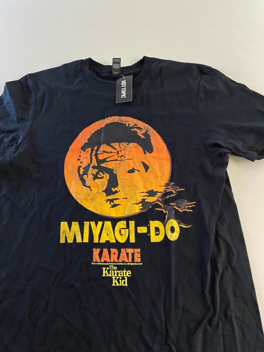 NWT Hot Topic Miyagi Do The Karate Kid TEE T SHIRT Medium M | eBay