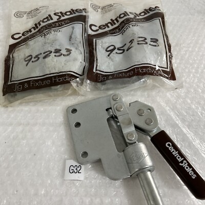 (5) Central States Mfg. Corp. Toggle Clamps P/N 95233 Fast Shipping!+Warranty