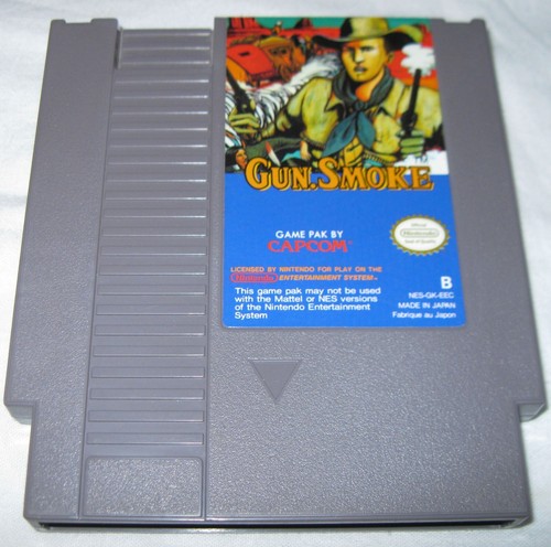gun smoke authentique version originale nintendo nes eec - Photo 4/6