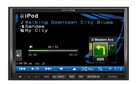 Alpine DVD Player Video In-Dash Units with GPS
