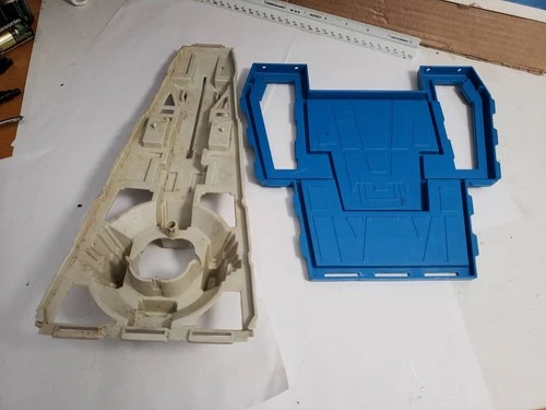 Star Destroyer Playset Star Wars vintage Incomplete With Stickers