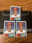 1981 Topps Nolan Ryan #240 - (3) Card lot NM Condition
