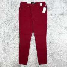 Judy Blue Jeans Women’s 15/32 Scarlet NWT High Waist Slim Garment Dyed