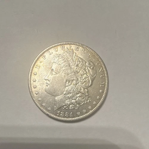 1884 Morgan Silver Dollar $1 Coin - Uncertified Morgan Dollar