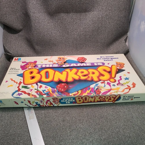 Vintage 1978 Bonkers by Parker Brothers Board Game 100% Complete