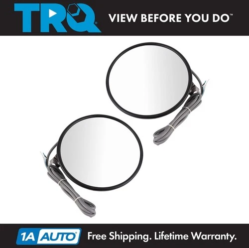 TRQ Mirror Set Fits Heavy Duty Trucks