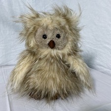 Jellycat Owl Plush Approximately 10 Inches Tall Brown And Cream In Color