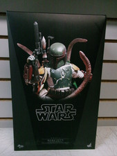 HOT TOYS STAR WARS MMS313 ROTJ BOBA FETT DELUXE 1 6 SCALE FIGURE COMPLETE  OS