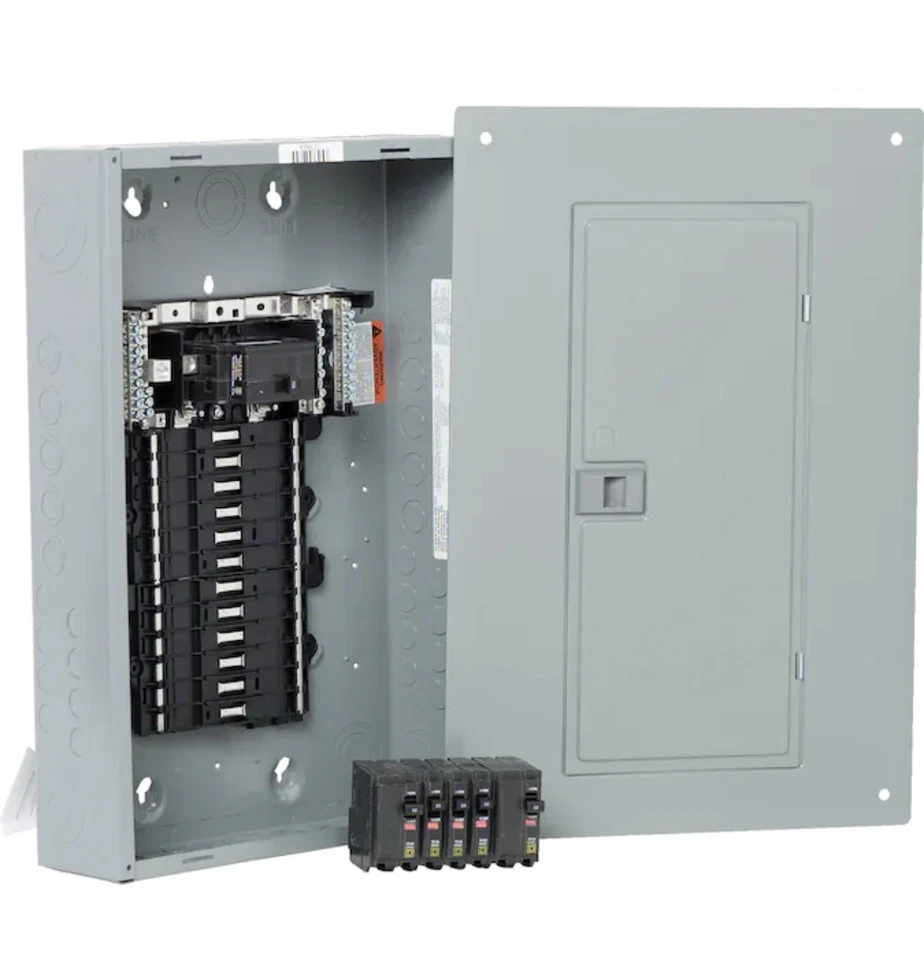 Panel Interruptor Principal Convertible Interior Square D QO 100 Amp 24-Espacios 24 Circuitos Foto 2 de 4
