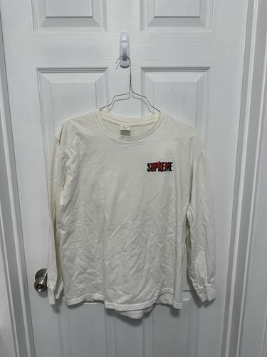 Supreme x Akira Collab Neo Tokyo Longsleeve White Shirt Size M F/W 17