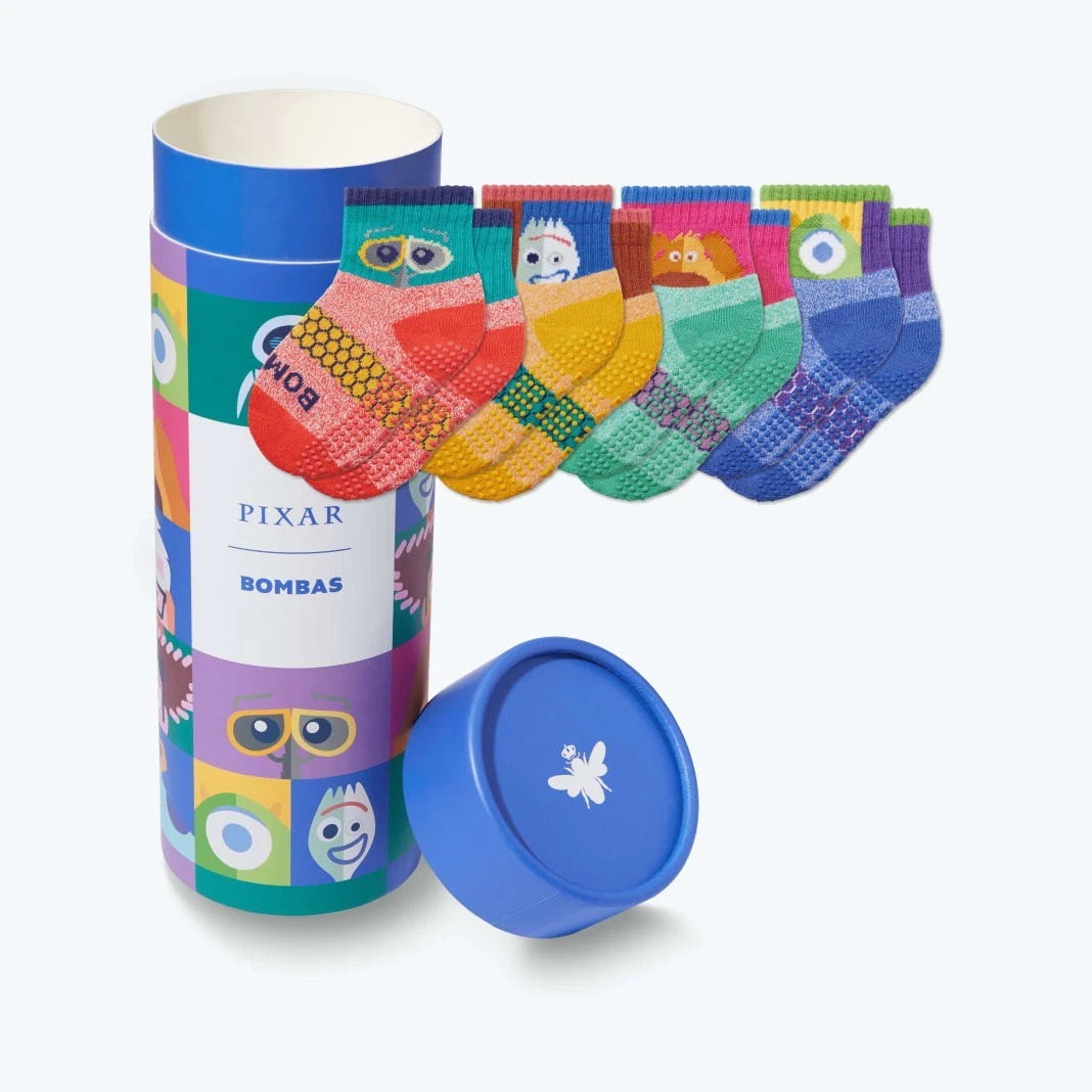 Rare HTF Disney Pixar Toddler Socks Bombas 4 Pack Mike Forky Wall-e Dug
Opens in a new window or tab